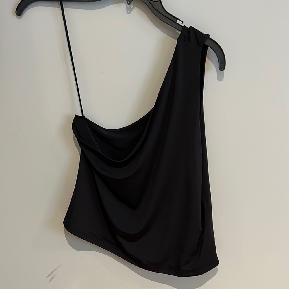 Express one shoulder top